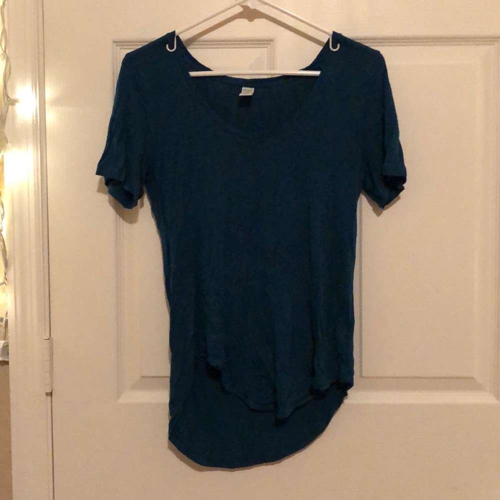 Teal short sleeve